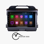 مانیتور اسپورتیج 2013 برند وینکا 2+64 اپل کارپلی مدل WI73 همراه با قاب