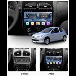 Peugeot 206 android car monitor