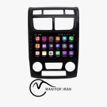 مانیتور اسپورتیج 2009 برند فلای دی وای تی 1+32 اپل کارپلی مدل DY02 همراه با قاب
