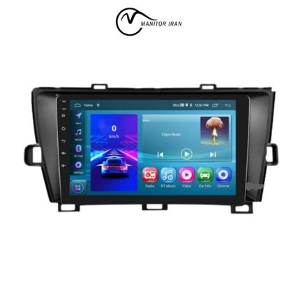 مانیتور اندروید فابریک پریوس تویوتا